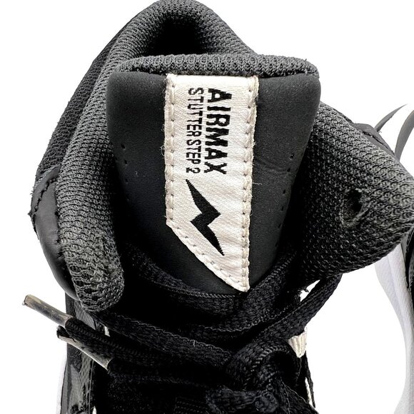 Nike AirMax Stutter Step 2 Basketball Shoes 5.5Y/7 Womens Black White Athleisure - Picture 8 of 12